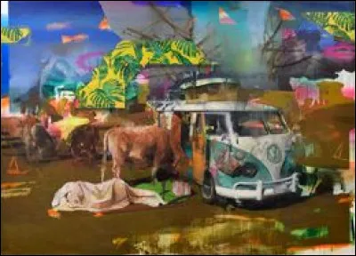 "Glitch" est le titre de cette oeuvre de l'artiste Jose Luis Cena, et on la croirait sortie de la série... ?