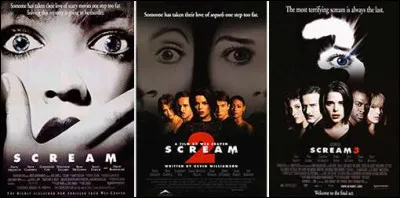 Quand sont sortis respectivement les films Scream 1, 2 et 3 ?
