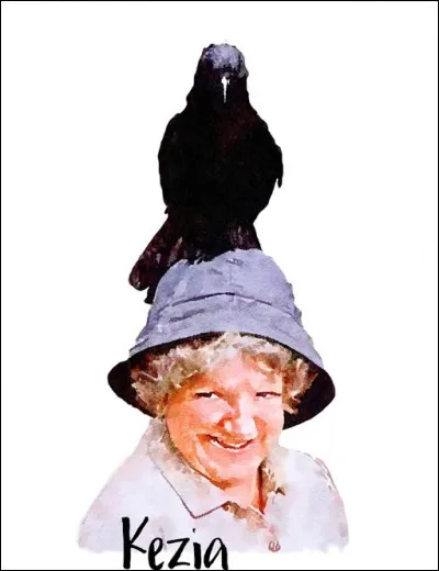 Quel est le nom du corbeau de Kezia ?