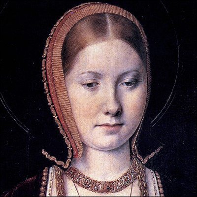 Elle est de la dynastie Tudor et est espagnole. Elle avait une fille catholique. Son mari était le 2e roi Tudor et avait beaucoup de femmes, dont la mère d'Elizabeth I.
Qui est-elle ?
