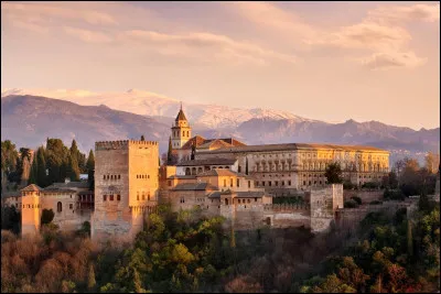 Dans quelle ville espagnole se trouve le palais de l'Alhambra ?