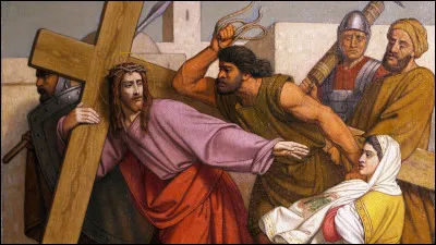 Le chemin de croix est une suite de tableaux représentant Jésus. Combien de tableaux ?