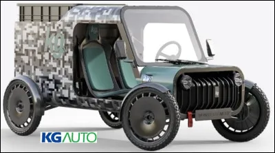 Quel est ce modèle électrique urbain, léger et pratique produit par KG Auto avec succès depuis 2022 ?