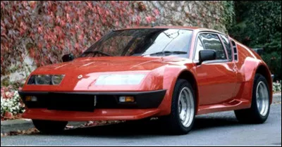 Quel est ce modèle produit par Alpine de 1971 à 1985 ?