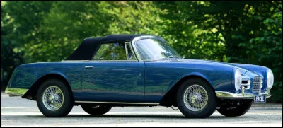 Quel est ce modèle produit d'août à octobre 1964 par Facel Vega doté d'un moteur 6 cylindres de 150 cv, marque disparue en octobre 1964 ?