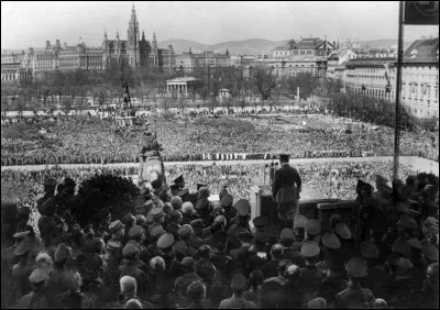 Anschluss, annexion de l'Autriche par l'Allemagne :