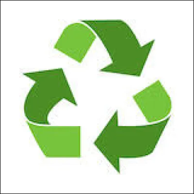 Comment s'appelle ce logo qui signifie que l'emballage du produit est recyclable ?