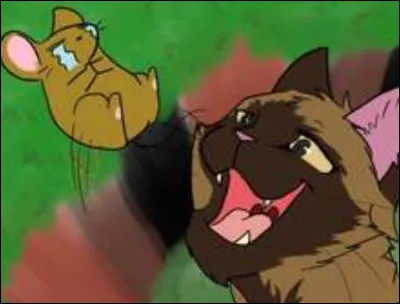 Ton mentor sera Écorce de Pic et tu t'appelles maintenant Nuage de Brindilles. Ton frère : Nuage d'Argile a déjà attrapé une proie et pas toi...
Quelle est ta réaction ?