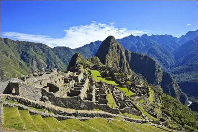 Dans quel pays se situe le Machu Picchu ?