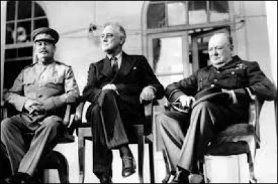 Conférences interalliées de Casablanca, le Caire et Téhéran :