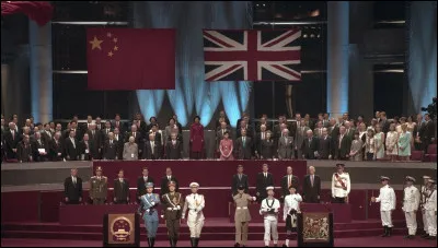 Retour de Hong Kong à la Chine :