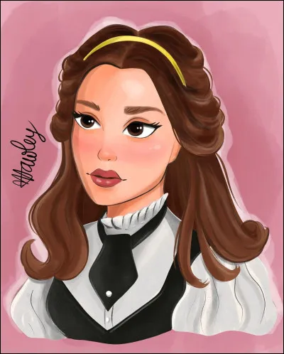 Dans quelle série apparaît cette jeune fille issue des plus riches quartiers de la ville ?