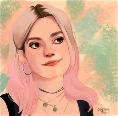 De quelle série vient cette jeune fille avec un caractère assez fort ?