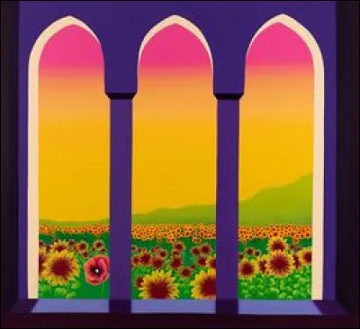 Ce tableau titré "Not complete stranger" (pas complètement étranger) est une oeuvre de Marta rynkiewicz, qui semble présenter une image du charmant film... ?