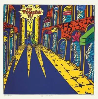 Hervé Di Rosa a réalisé cette oeuvre, et bien évidemment, on pourrait se croire dans le film... ?