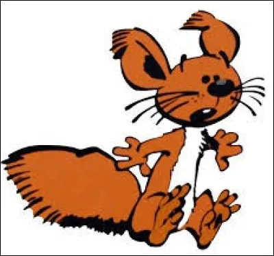 À quelle série BD appartient ce petit écureuil ?