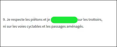 Que faire lors de ce 9e et avant-dernier point ?