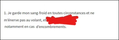 Comme promis, voici donc le 1er article de la charte : complétez-le !