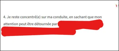 4e point : il manque l'argument principal, à vous de le retrouver !