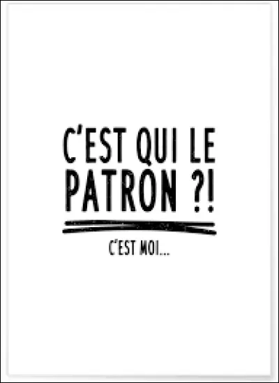Quelle entreprise de location de voiture utilise la phrase "C'est qui le patron ? C'est moi le patron !" dans ses publicités ?