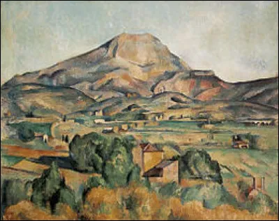 Art : Quel peintre est l'auteur de la toile "La Montagne Sainte-Victoire vue de Bellevue" ?