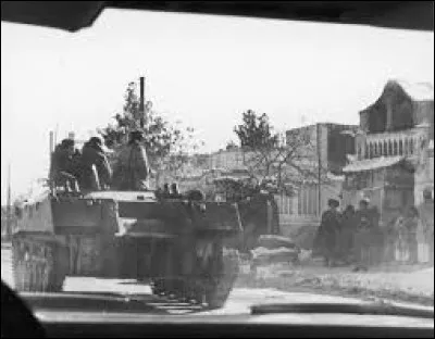 Intervention de l'armée soviétique en Afghanistan :