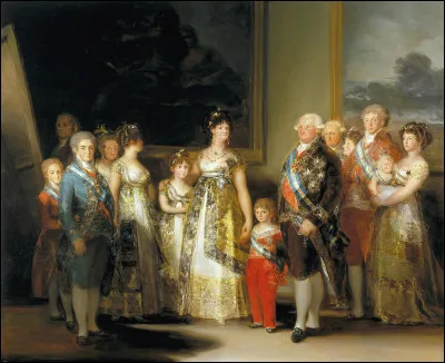 En 1800, ambiance royale : La Famille de Charles IV
