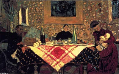 Qui a peint Déjeuner de famille ou la Famille Roussel à table (1899)