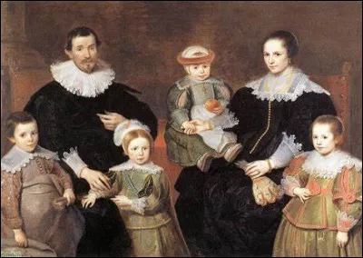 Qui a peint ce magnifique portrait de sa propre famille, vers 1630-1635 ?