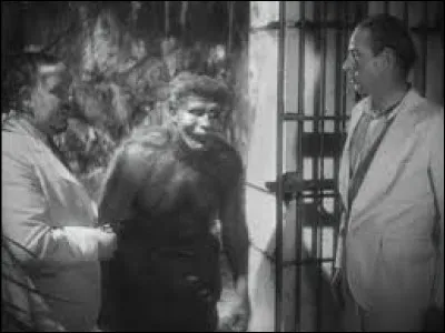 Il est adapté d'un roman de science-fiction dans lequel Edward Prendick, survivant d'un naufrage, est secouru par Montgomery et son équipe, passagers d'un navire faisant route vers une île tropicale avec une cargaison d'animaux. Qui est l'auteur de ce roman publié en 1896 ?