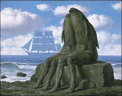 En 1953, au bord de mer, Magritte a peint "Les merveilles de ......... "