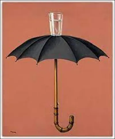 Très attiré par la philosophie, Magritte a peint ici "Les ...... de Hegel"