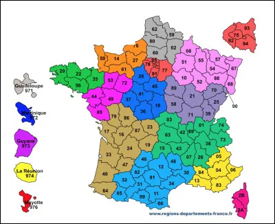 Quel est le plus vaste département français d'une superficie de 86 504 km2 ?