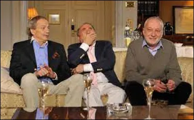 Dans ce téléfilm de 2010, trois vieux amis (Claude Brasseur François Berléand et Patrick Chesnais) se retrouvent pour se venger de lhomme qui a causé le décès de leur ami Sergio. Pour humilier et ruiner celui-ci, ils montent une nouvelle arnaque. Quel est le titre ?