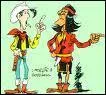 Comment se nomme ce chef apache avec qui discute Lucky Luke ? ( Album : Canyon Apache)