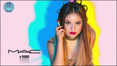 Avec quelle marque cosmétique a-t-elle collaboré ?