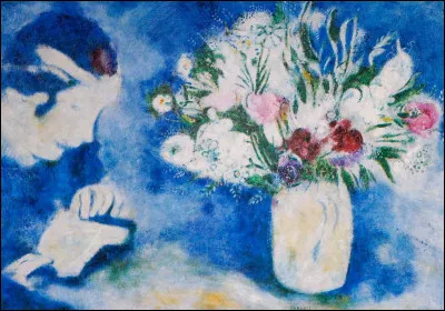 Cette toile représente "Bella au Mourillon". Mourillon était un village en bord de mer situé dans le Var, où Chagall a vécu, devenu désormais le quartier d'une grande ville surplombée par le mont Faron. Laquelle ?