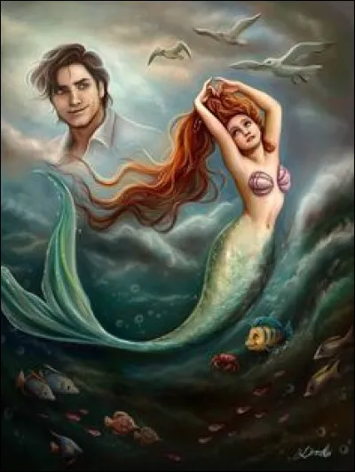 La sorcière lui dit que si le prince se marie, son cur éclatera. Finalement, il se marie et Ariel vient quand même aux noces. Ses sur la rejoignent et lui donnent un couteau, lui disant quelle redeviendra sirène si elle tue le prince avec. Ne voulant pas le faire