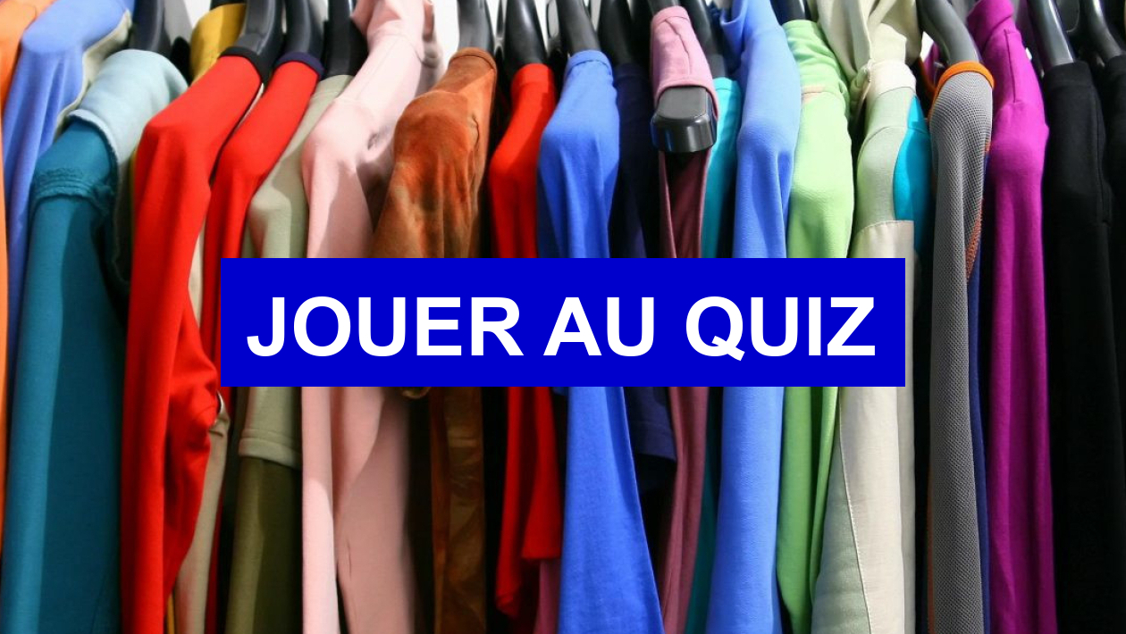 Quiz Anglais