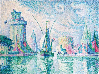 À quel pointilliste doit-on la toile "Les Tours vertes, La Rochelle" ?