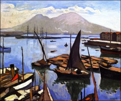 Quel peintre a réalisé le paysage "Le Port de Naples" ?