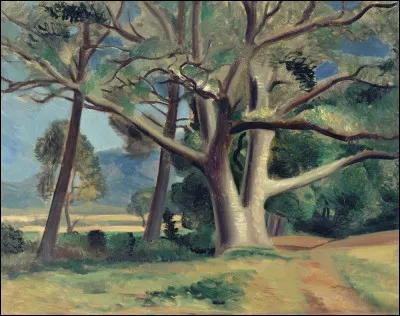 Quel peintre fauve a réalisé le paysage "Forêt" ?