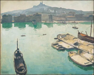 "Le Port de Marseille" est une toile de quel peintre ?