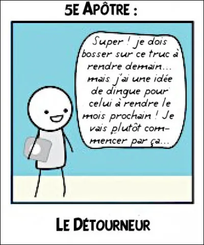 Lactivité du cortex préfrontal est inversement corrélée avec la procrastination : par contre, le/l' [...quoi ?] serait positivement en phase avec un tel comportement.
