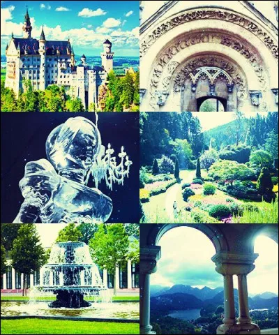 Quel monument peut-on apercevoir dans les jardins ?