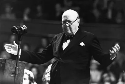 Discours du Winston Churchill sur le "rideau de fer" :