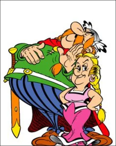 Comment s'appelle la femme d'Abraracourcix (le chef du village d'Astérix) ?