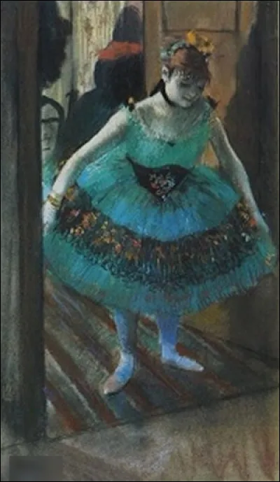À qui doit-on "Danseuse sortant de sa loge" ?