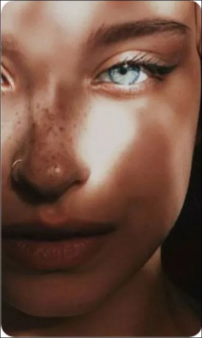 Je n'ai vu que ces yeux bleus qui me fixaient.