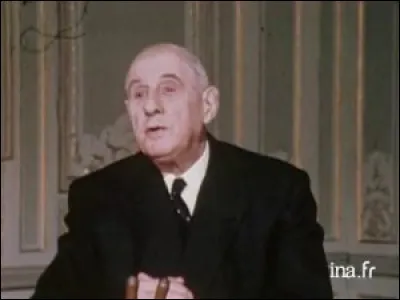 En 1969, quelle a été la réponse au référendum ayant poussé Charles de Gaulle à la démission ?